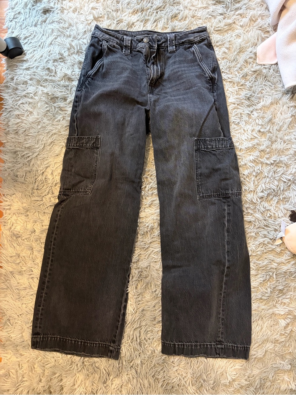 Black Cargo Pants